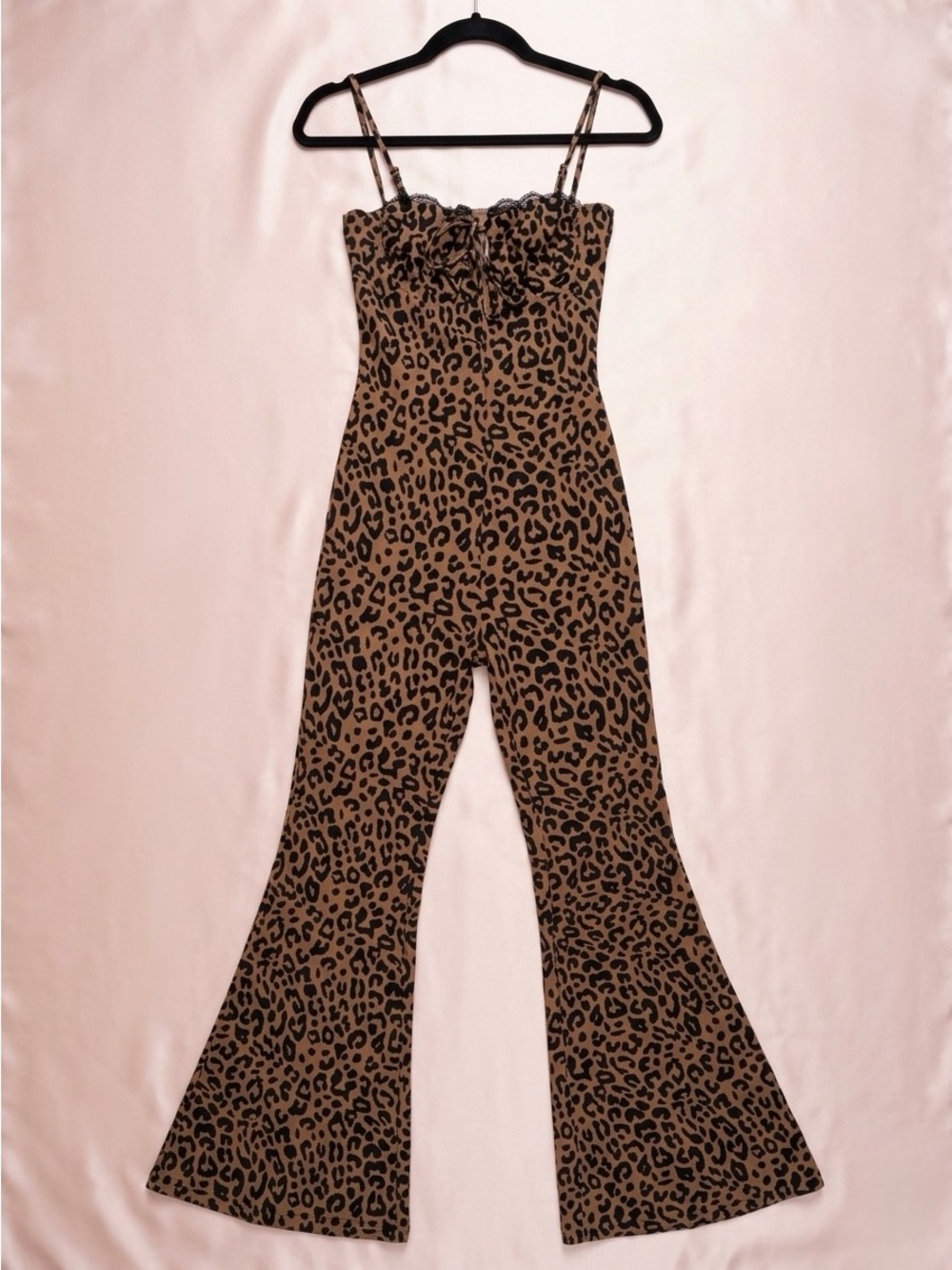 Fashion Nova Nikki Leopard Print Jumpsuit